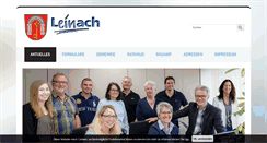 Desktop Screenshot of leinach.de